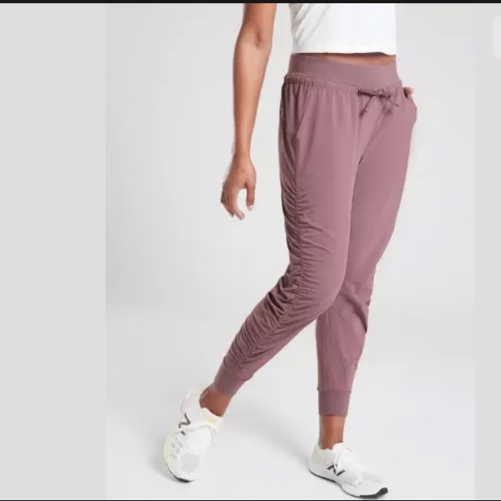 ATHLETA Attitude Pant Volcanic Violet NWT - Picture 2 of 4